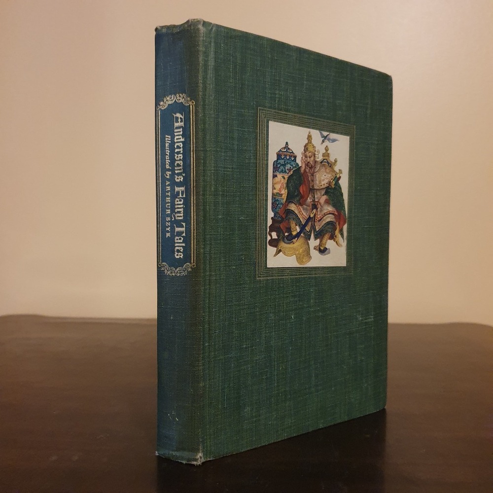 Vintage 1945 Andersen's Fairy Tales Book by Hans Christian Andersen Illustrated
